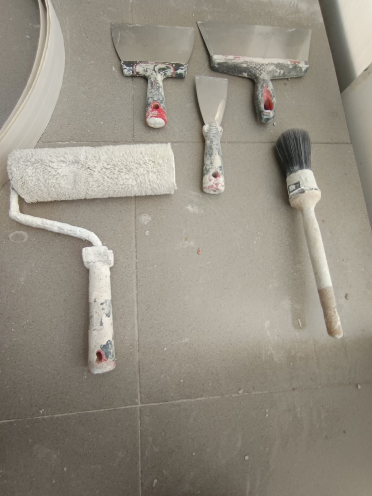 Herramientas profesionales de pintor